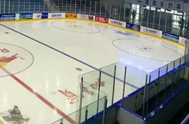 Synthetic ice rink panels for hockey training centers, skating schools, and recreational facilities